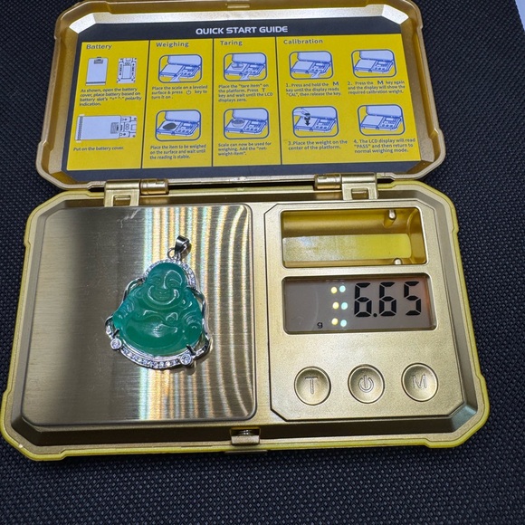 Green Jade Buddha Pendant NWOT
• CHAIN NOT INCLUDED - Picture 6 of 6